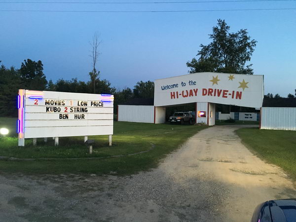 Hi-Way Drive-In Theatre - Fall 2016